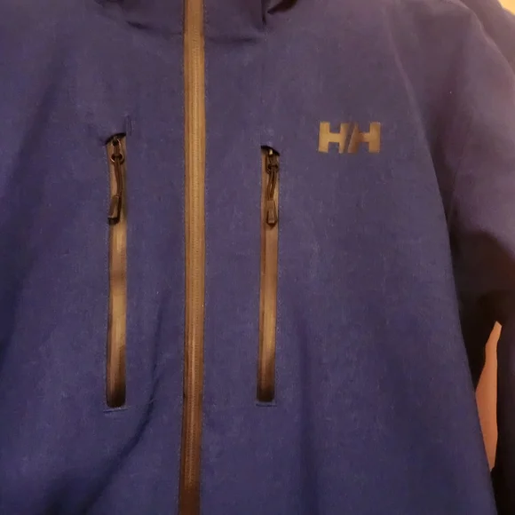 Helly Hansen Men's Blue Juniper 3.0 Jacket Size M H2Flow Ski Performance - Picture 3 of 9